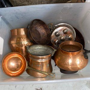 Copper Kitchen items